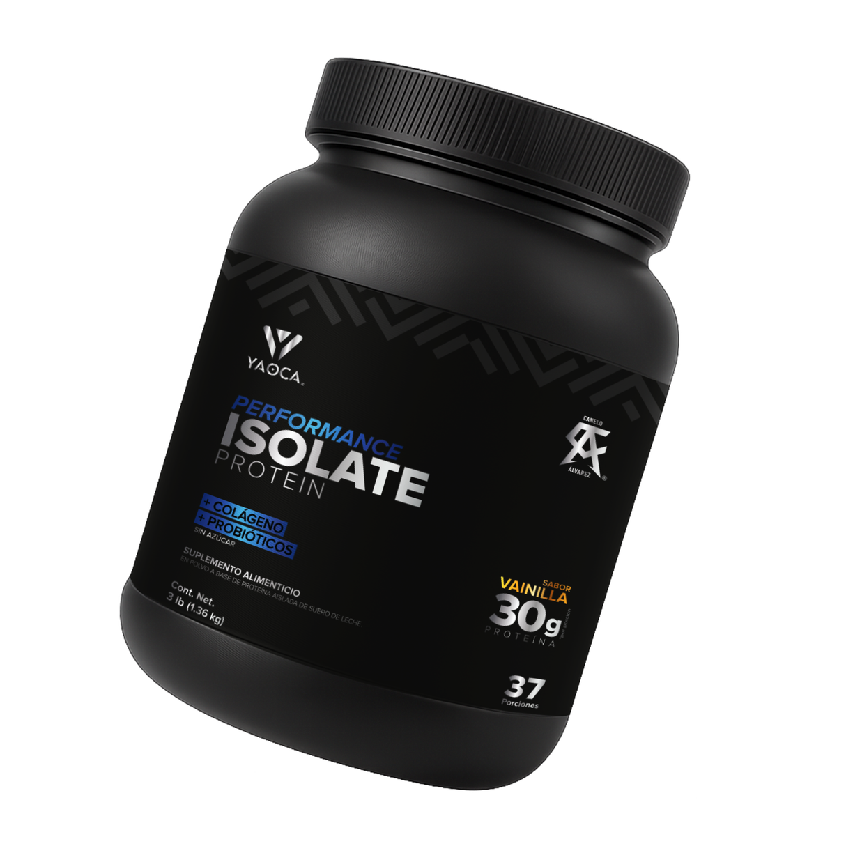 Proteína Isolate Performance - 30g de proteína adicionada con Colágeno y Probióticos