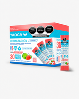 Electrolitos en Polvo Yaoca – Hidratación Instantánea con Vitaminas y Minerales (30 sobres)