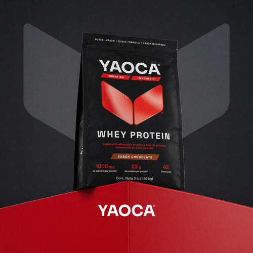Proteína Whey , 3 lb, 23g de proteína enriquecida con creatina y magnesio