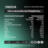 BCAA’s Yaoca – Aminoácidos que Favorecen la Recuperación y el Rendimiento (30 porciones)