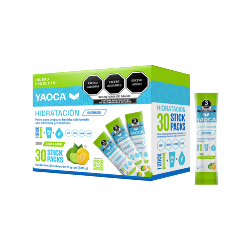 Electrolitos en Polvo , 30 sobres, Hidratación instantánea con vitaminas y minerales