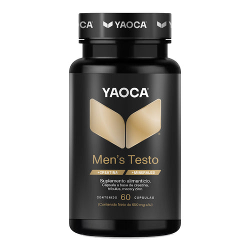 Men's Testo , 60 cáps, Fuerza y energía con creatina, tribulus y zinc