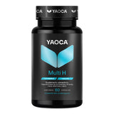 Multivitamínico Multi H 60 cáps, Fórmula hombre, Energía diaria y apoyo óseo con calcio y aminoácidos