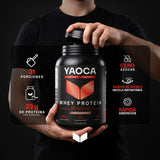 Proteína Whey 1kg - Máxima pureza con Creatina y Magnesio, 23g de proteína