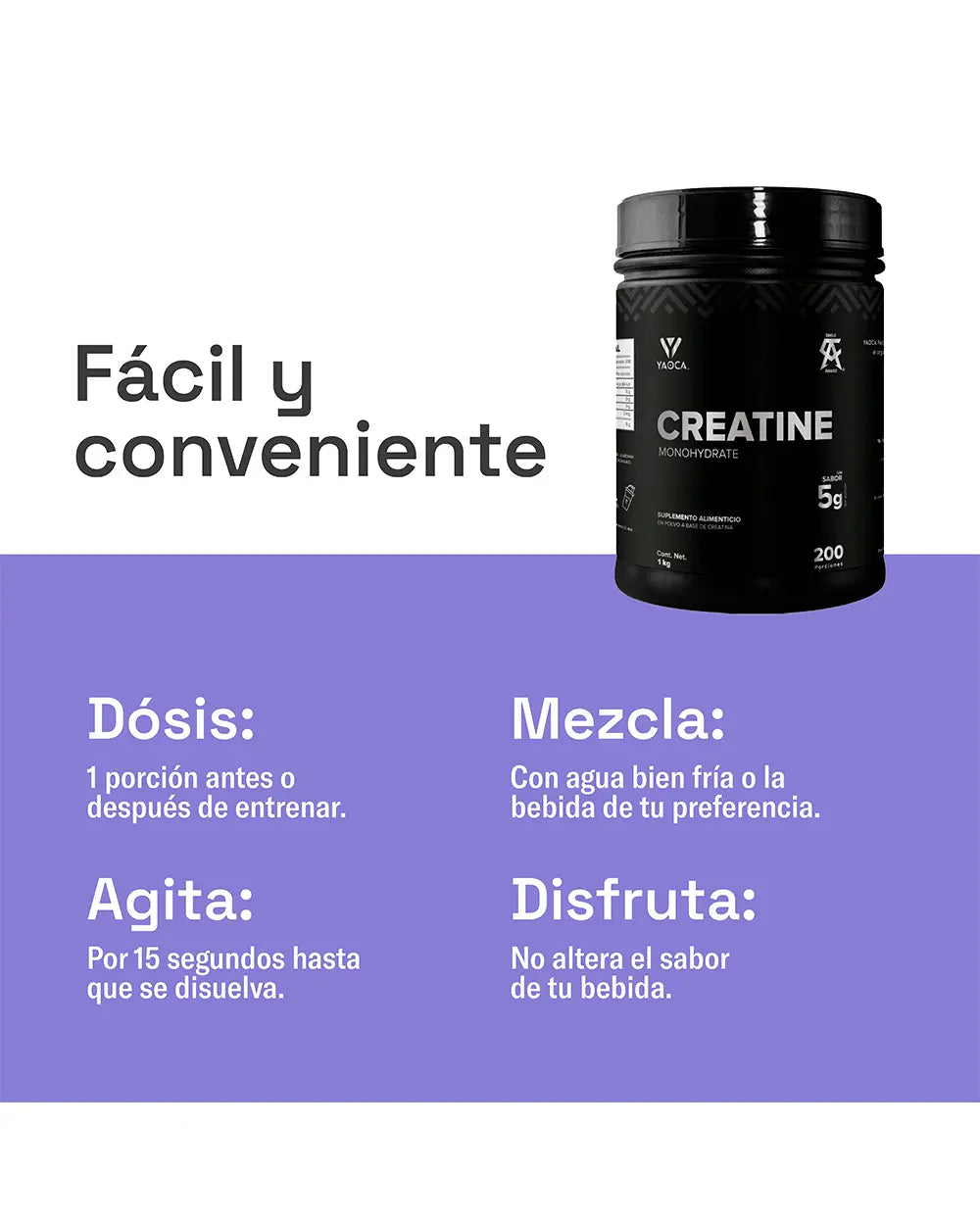 Creatina Monohidratada 1kg - Energía, Recuperación y Rendimiento en Cada Entrenamiento