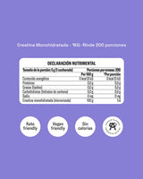 Creatina Monohidratada 1kg - Energía, Recuperación y Rendimiento en Cada Entrenamiento