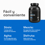 Proteína Isolate Performance / 30g de proteína con colágeno y probióticos ( 37 Porciones ) + creatina 200g
