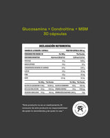 Glucosamina + Condroitina + MSM Yaoca - Soporte articular y movilidad, con colágeno y vitaminas