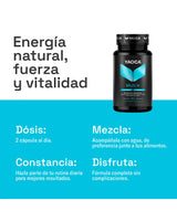 Multi H Yaoca - Energía y vitalidad diaria, apoyo óseo con calcio y aminoácidos