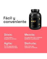 Proteína Whey 1kg - Máxima pureza con Creatina y Magnesio, 23g de proteína