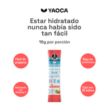 Electrolitos en Polvo Yaoca – Hidratación Instantánea con Vitaminas y Minerales (30 sobres)