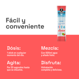 Electrolitos en Polvo Yaoca – Hidratación Instantánea con Vitaminas y Minerales (30 sobres)
