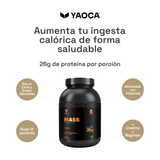 Proteína Mass – 26g de Proteína con Creatina y Vitaminas para Mayor Energía y Recuperación