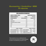 Glucosamina + Condroitina + MSM Yaoca - Soporte articular y movilidad, con colágeno y vitaminas