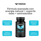 Multi H Yaoca - Energía y vitalidad diaria, apoyo óseo con calcio y aminoácidos